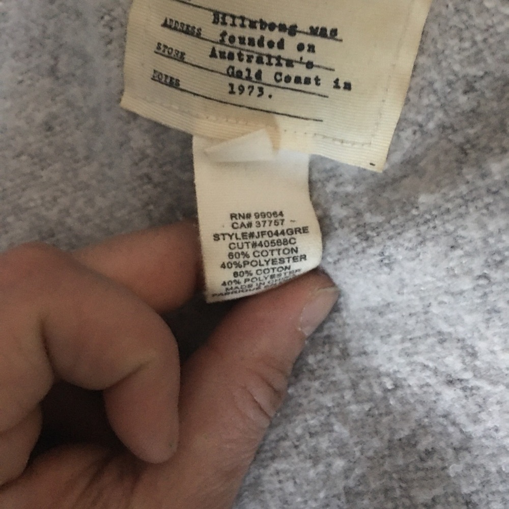 Billabong Sweater Jacket w/removable hood - Picture 3 of 5